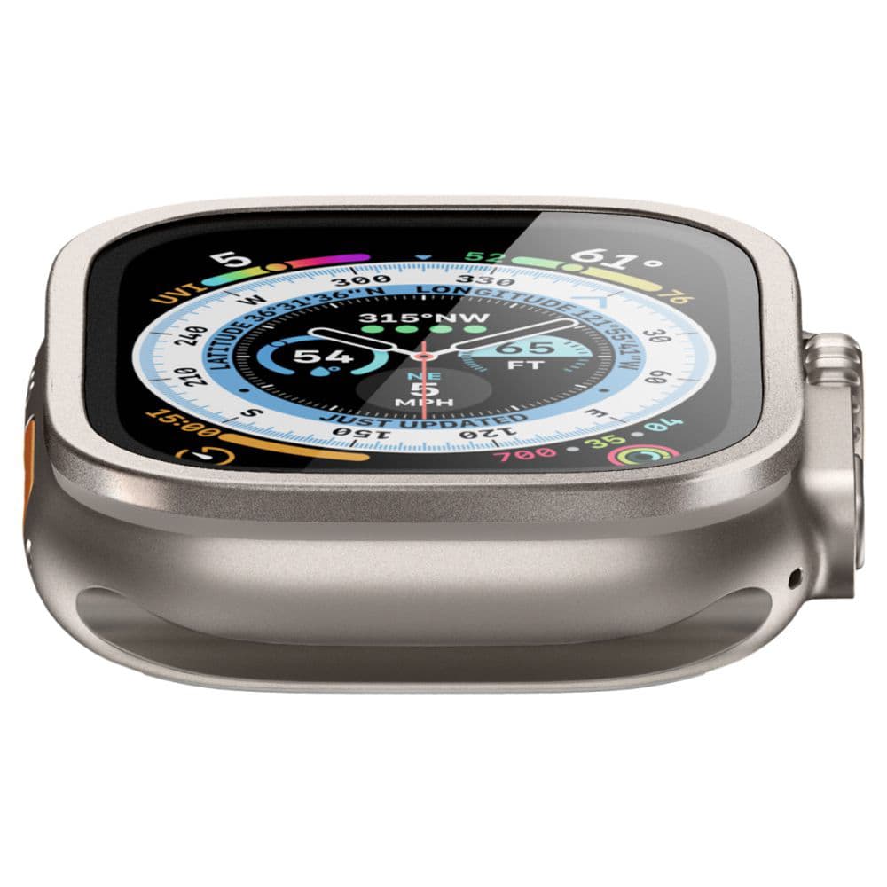 Spigen Glas.tR Slim Pro Apple Watch Ultra Ultra 2 Ultra 3 Titan - náhled 4
