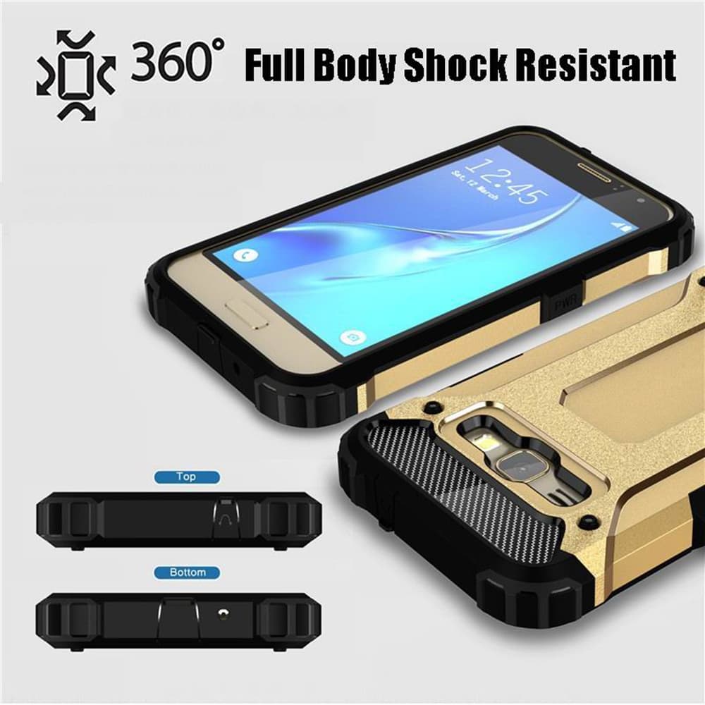 Techsuit Hybridní brnění Samsung Galaxy J5 2015 J500 Černá - náhled 4