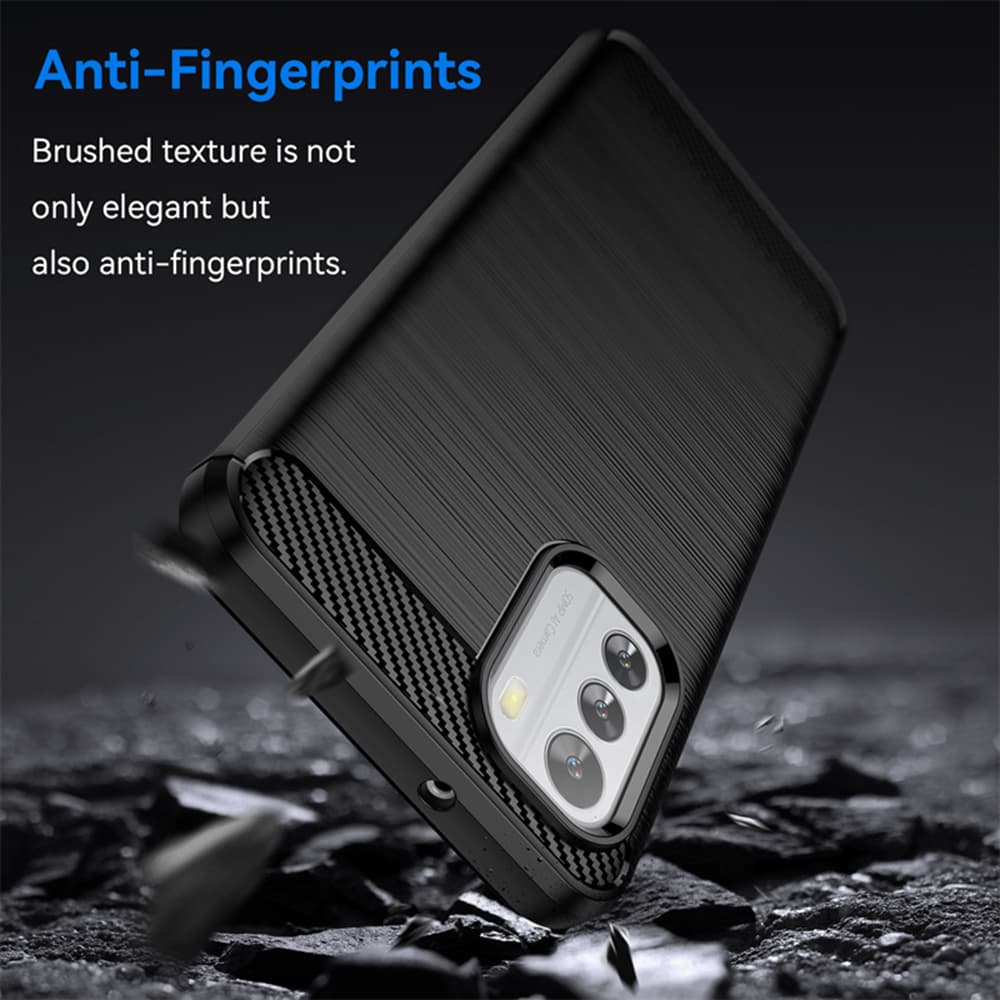 Techsuit Karbon Silikon Nokia G42 Černý - náhled 4