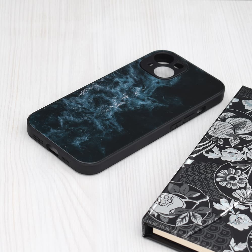 Techsuit Série Glaze iPhone 15 Plus Modrá mlhovina - náhled 4