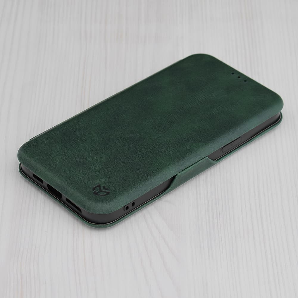 Techsuit Bezpečná Peněženka Plus iPhone 15 Pro Zelená - náhled 4