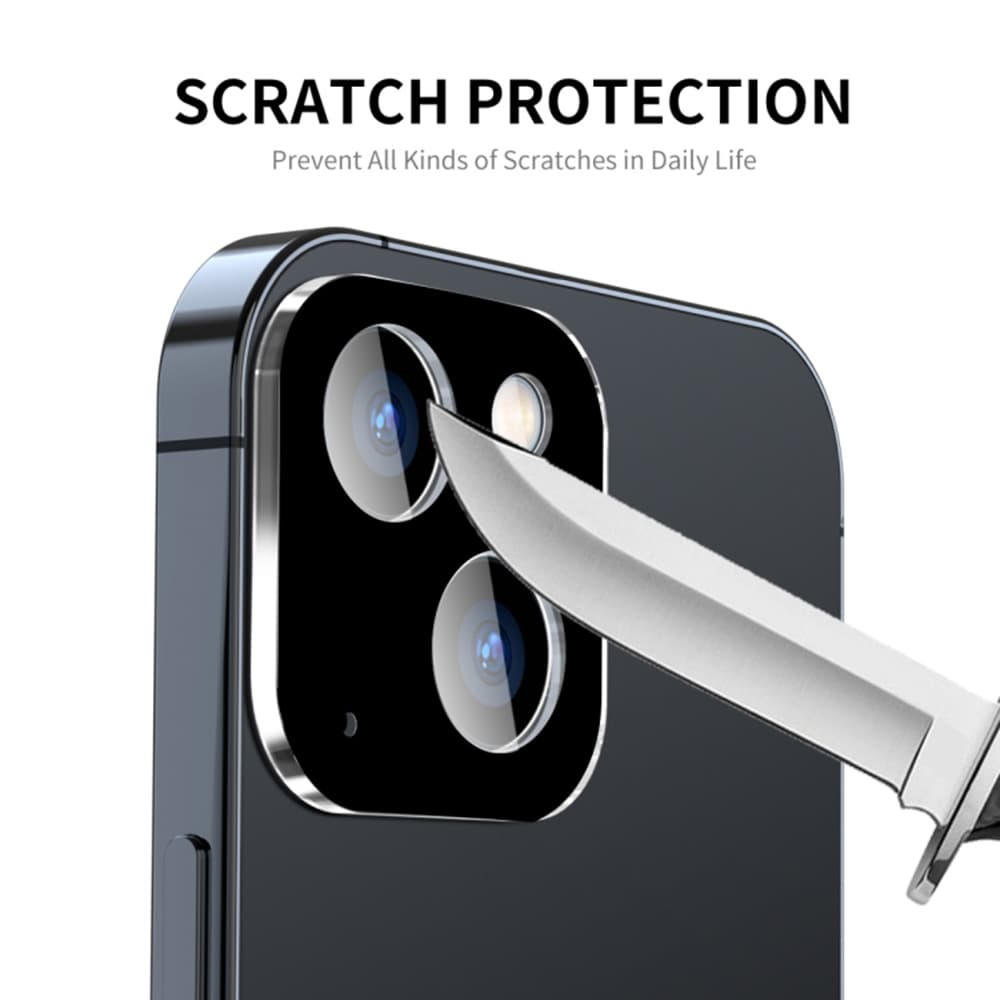 Techsuit Kompletní sklo kamery iPhone 15 iPhone 15 Plus Black - náhled 4