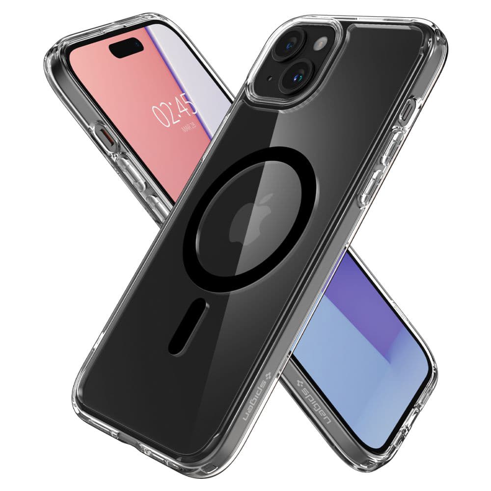 Spigen Ultra Hybrid MagSafe iPhone 15 Černá - náhled 4