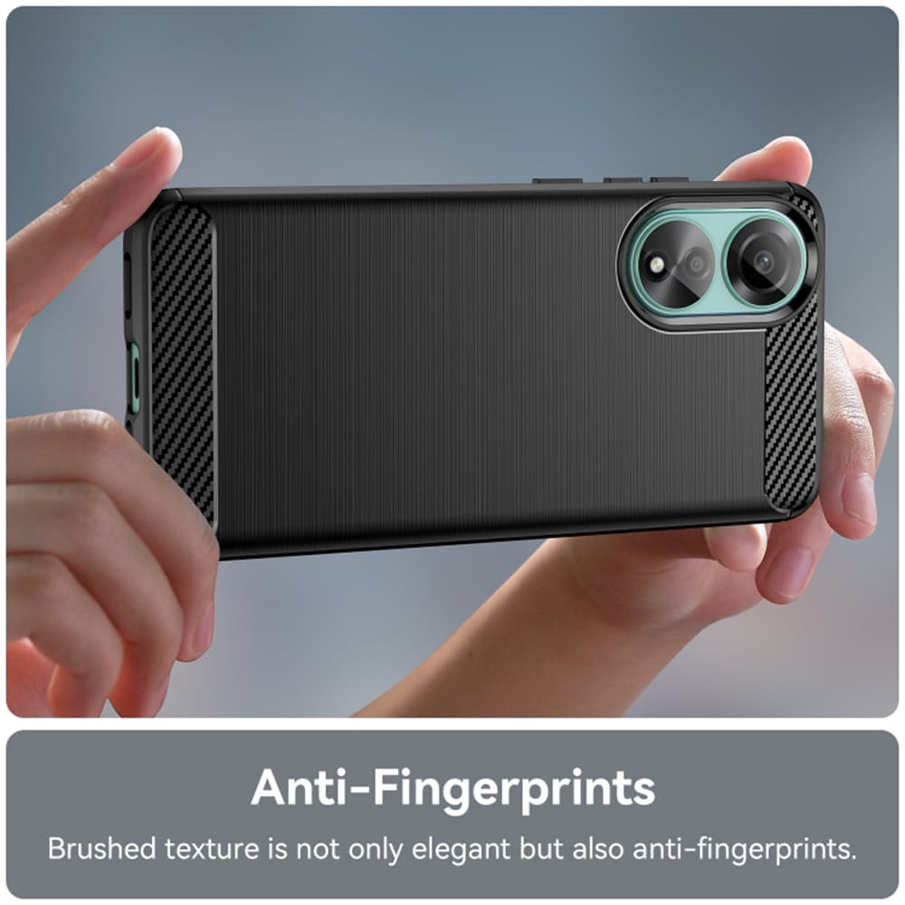 Techsuit Karbon Silikon Oppo A78 4G Černá - náhled 4