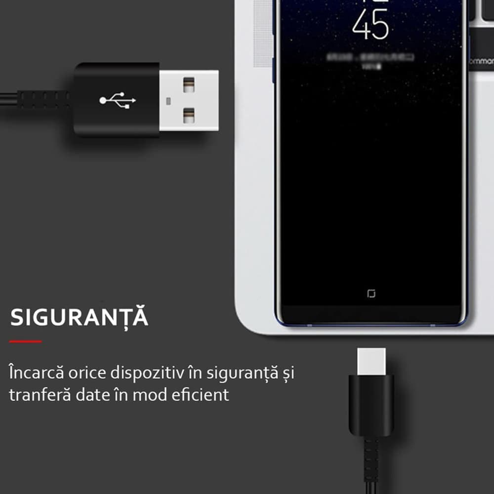Samsung Datový kabel EP-DG950CBE USB na Type-C 1.2m Černý Bulk - náhled 4