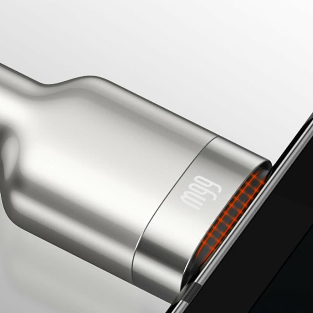 Baseus Kabel Cafule USB na Type-C 66W 25cm Černá - náhled 4