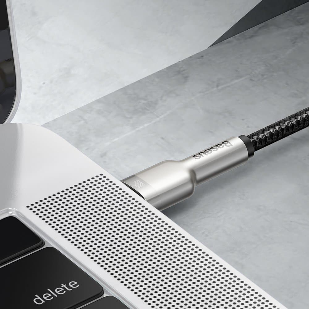 Baseus Cafule CATJK-C01 USB-C na USB-C 100W 1m Černá - náhled 4