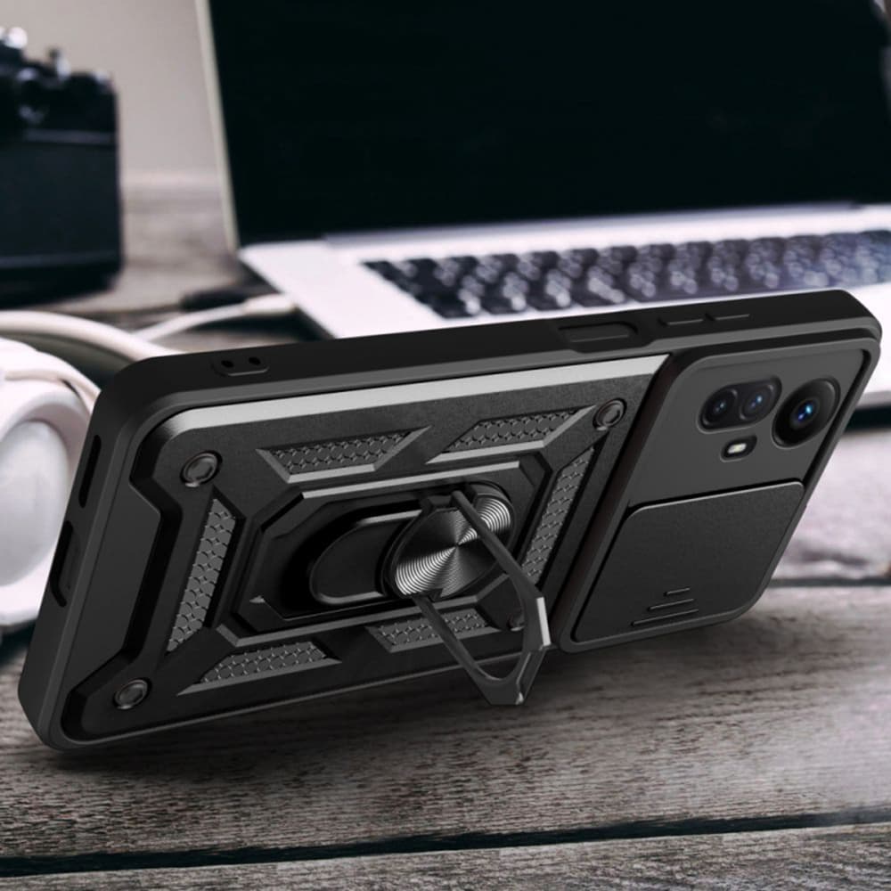Techsuit CamShield Series Xiaomi Redmi Note 12S Černá - náhled 4