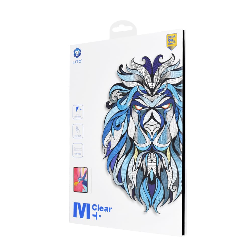 Lito 2.5D Klasické Sklo pro Apple iPad 10.2 2021 2020 2019 Průhledné - náhled 4