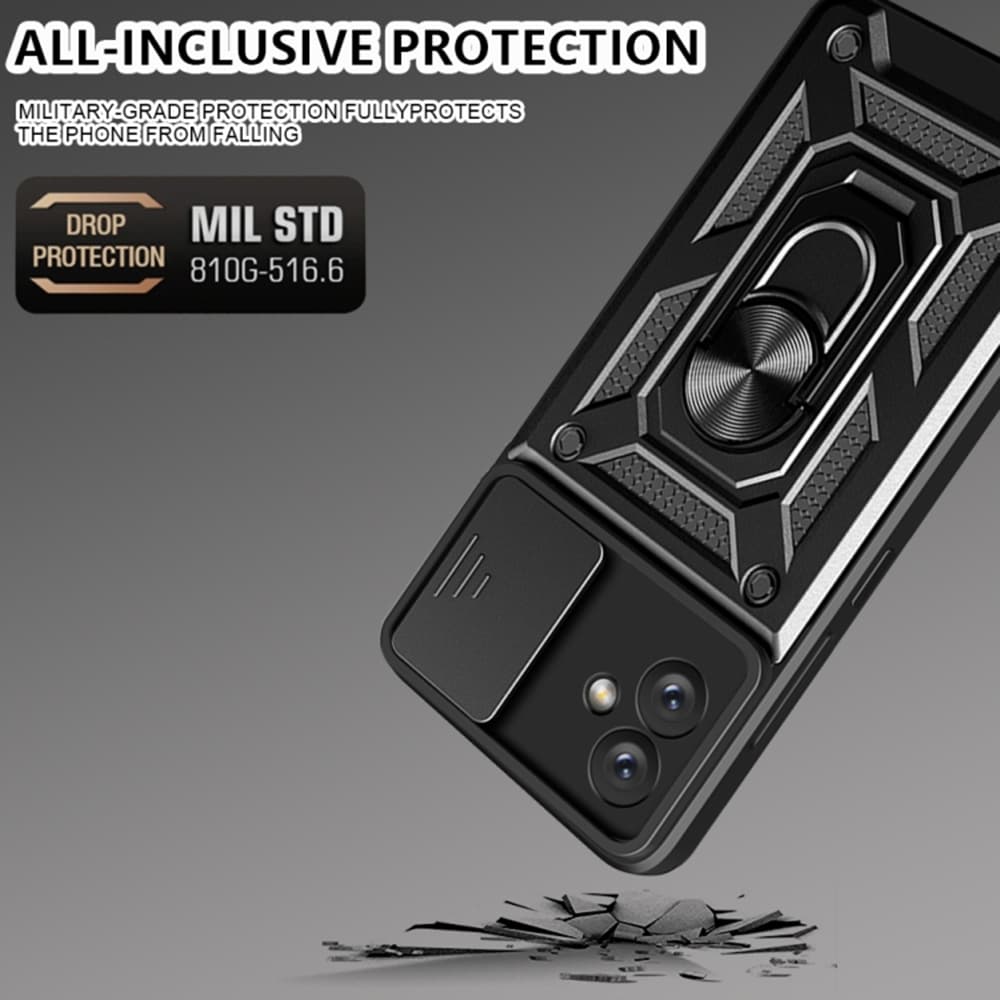 Techsuit CamShield Řada Samsung Galaxy A04e M04 Černá - náhled 4