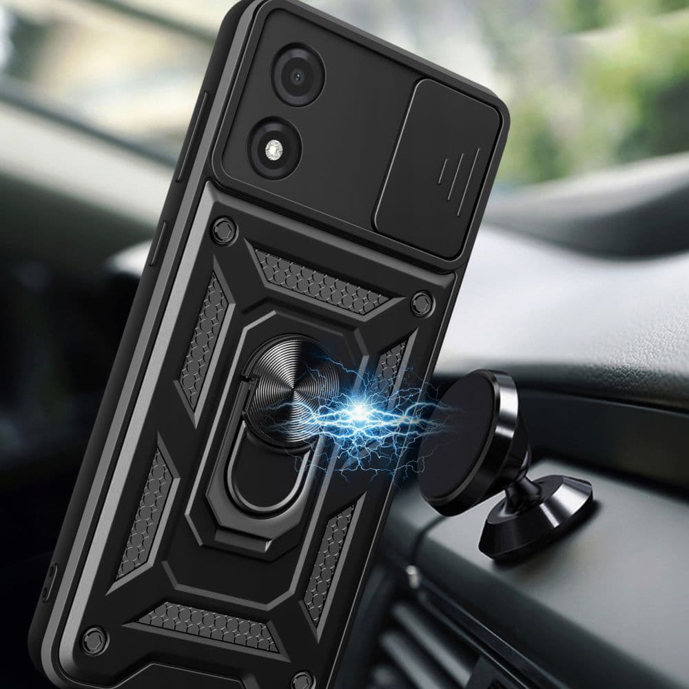 Techsuit Řada CamShield Motorola Moto E13 Černá - náhled 4