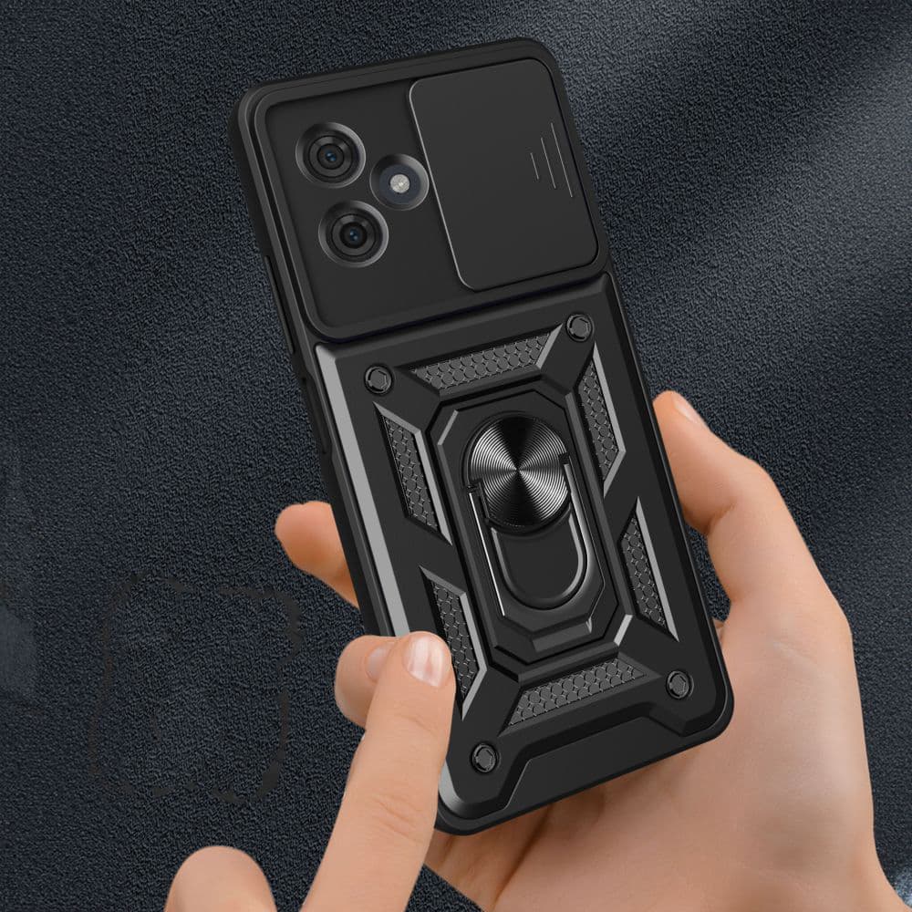 Techsuit Řada CamShield Motorola Moto G54 Černá - náhled 4