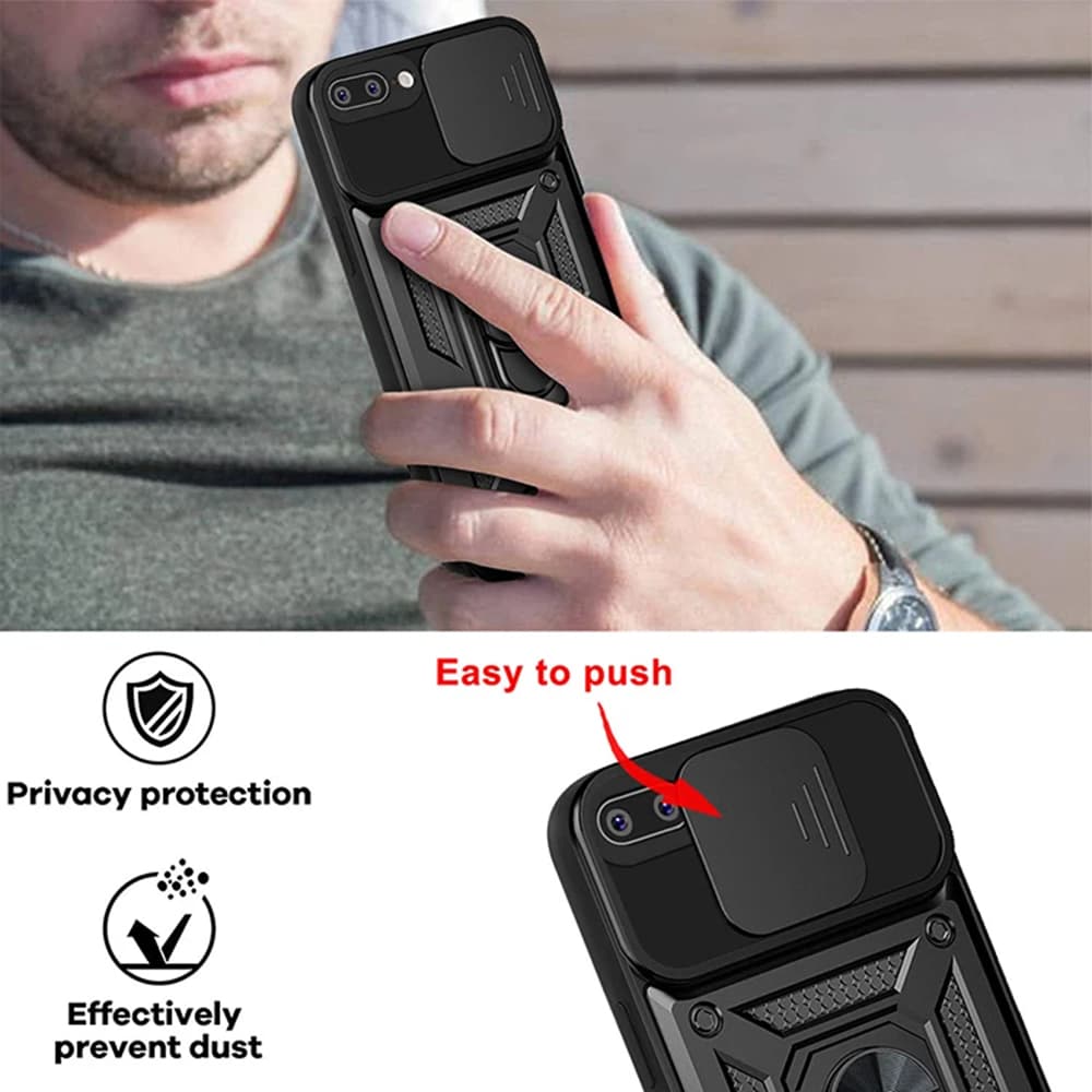 Techsuit řada CamShield iPhone 7 Plus iPhone 8 Plus černá - náhled 4