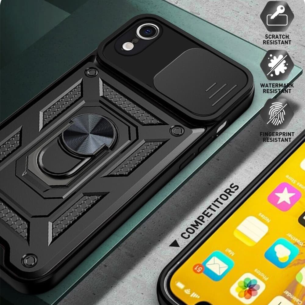Techsuit CamShield řada iPhone XR černá - náhled 4