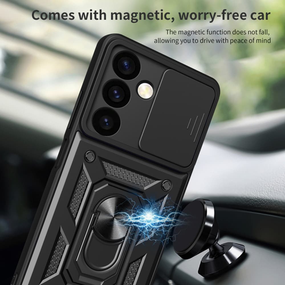 Techsuit CamShield series Samsung Galaxy S24 Plus černá - náhled 4