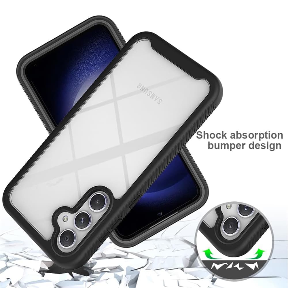 Techsuit Defense360 Pro Ochranné sklo Samsung Galaxy S24 Plus Černá - náhled 4