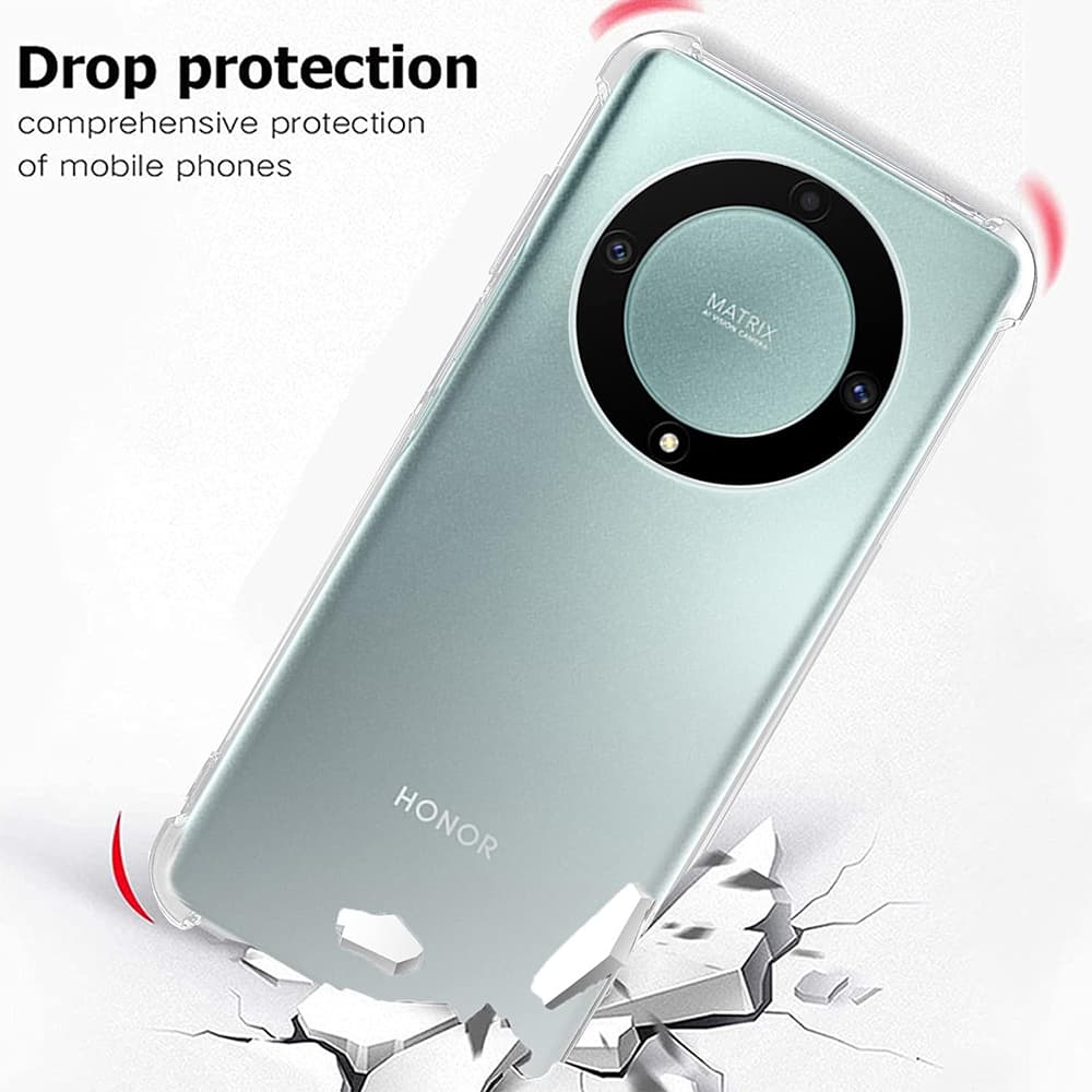 Techsuit Nárazuvzdorný Průhledný Silikon Honor Magic5 Lite Clear - náhled 4