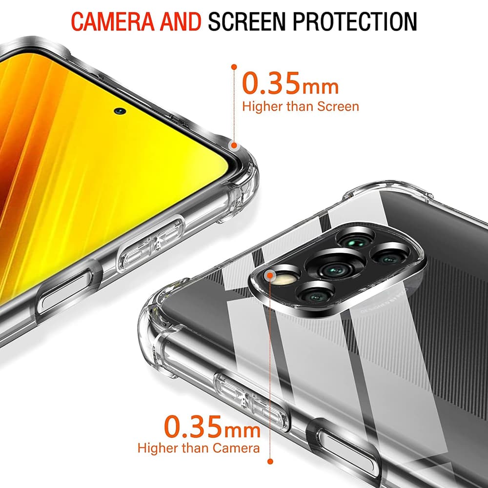 Techsuit Nárazuvzdorný silikonový kryt Xiaomi Poco X3 Pro NFC - náhled 4