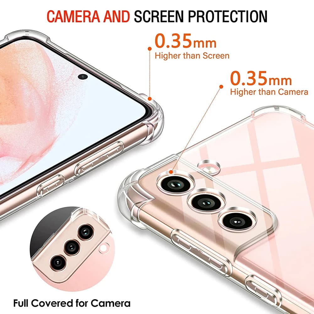 Techsuit Nárazuvzdorný Průhledný Silikon Samsung Note 10 Plus - náhled 4