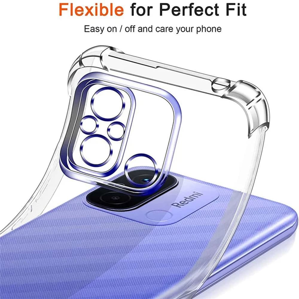 Techsuit Nárazuvzdorný průhledný silikon Xiaomi Redmi Note 11 Pro 12 Pro Clear - náhled 4