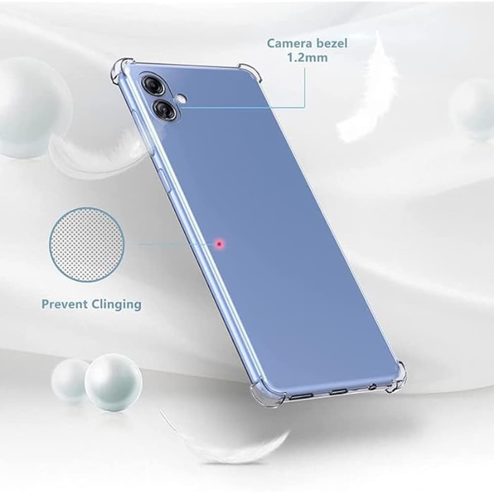 Techsuit Nárazuvzdorný Průhledný Silikon Samsung Galaxy A05 Clear - náhled 4