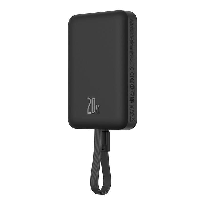 Baseus Power Bank Magnetic Mini MagSafe USB-C 10000mAh 20W černá - náhled 4
