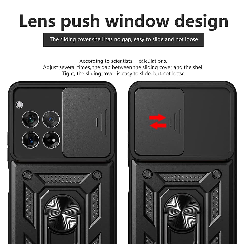 Techsuit řada CamShield OnePlus 12R černá - náhled 4