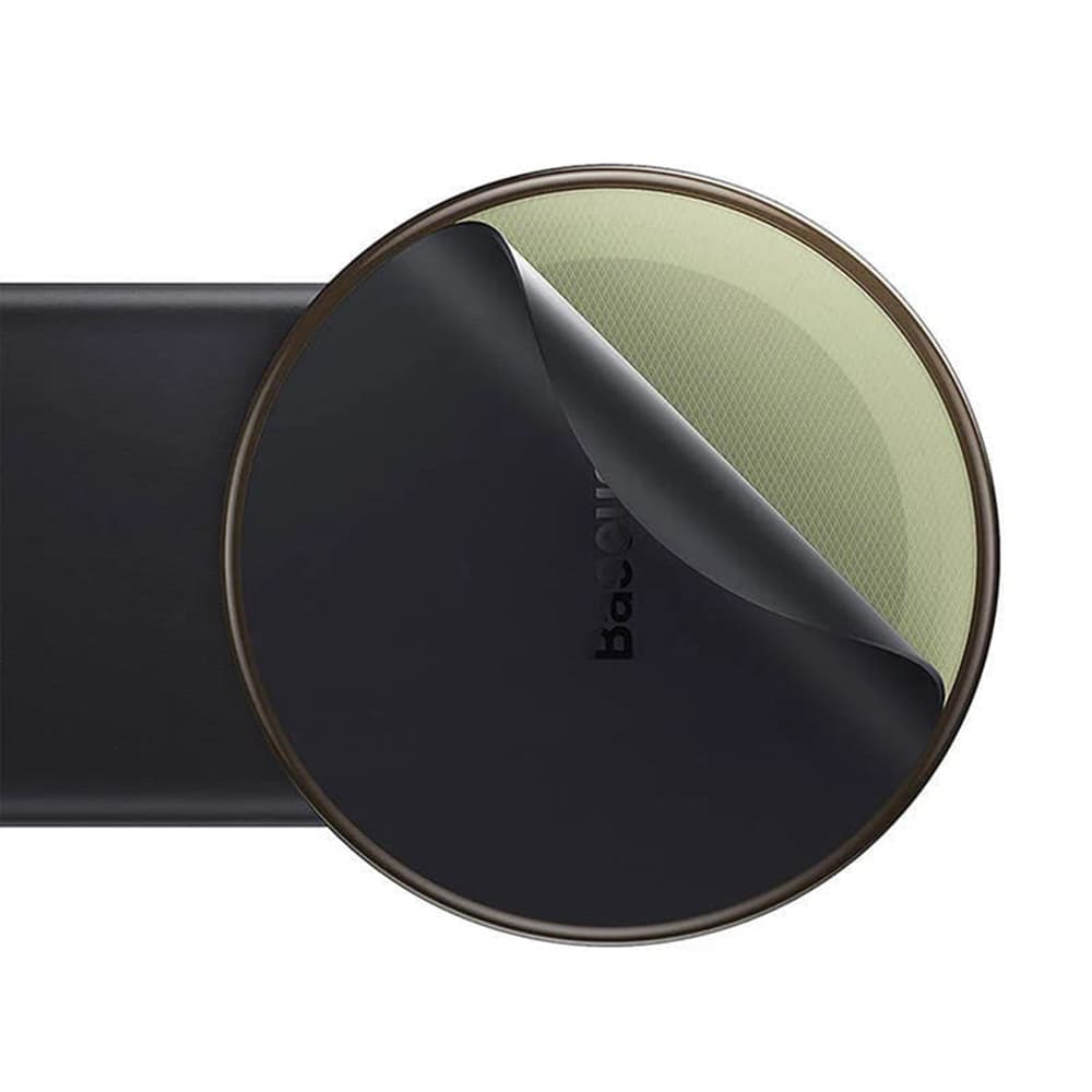 Baseus - držák do auta s bezdrátovým nabíjením C02 Pro (C40156000111-00) - magnetický úchyt na palubní desku, 15W - černý - náhled 4