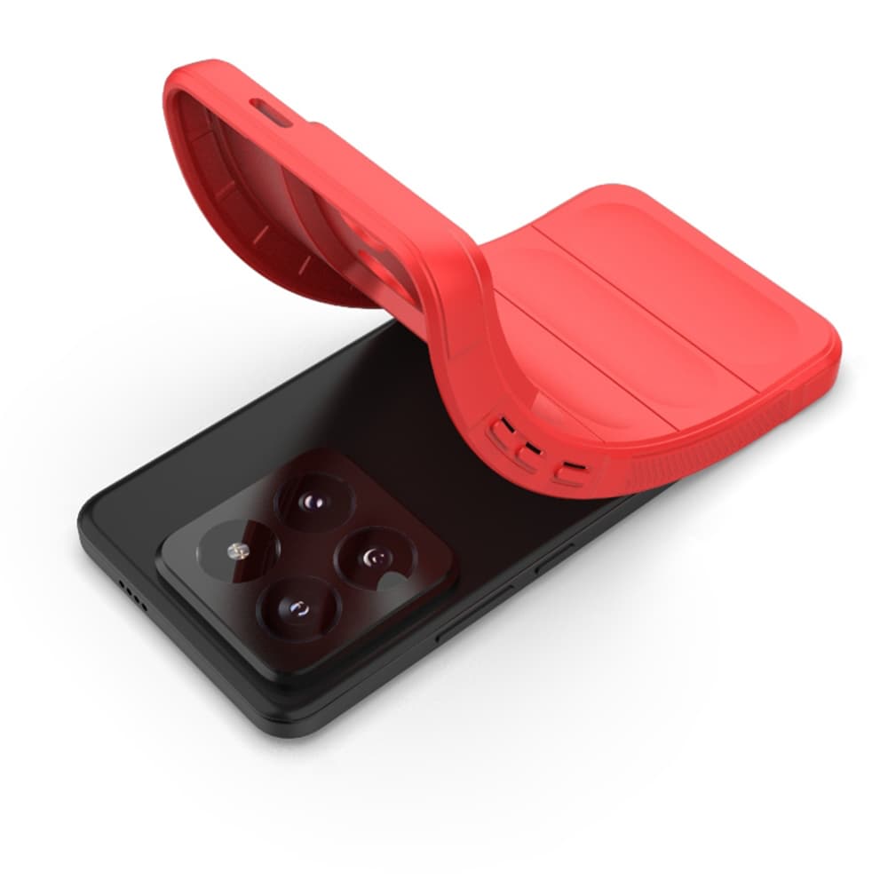Ochranný kryt Techsuit Magic Shield pro Xiaomi 14 Pro vínový - náhled 4