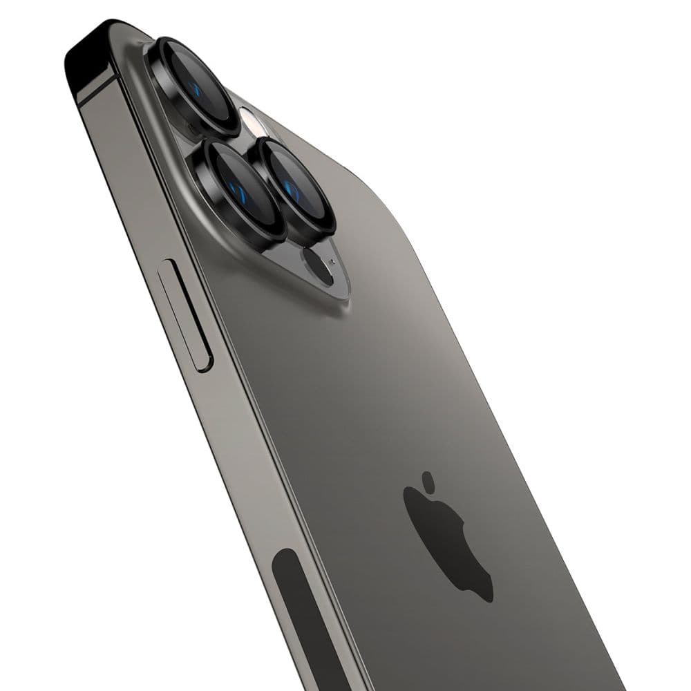 Spigen Optik.tR EZ Fit Pro Sklo fotoaparátu 2 kusy iPhone Black - náhled 4
