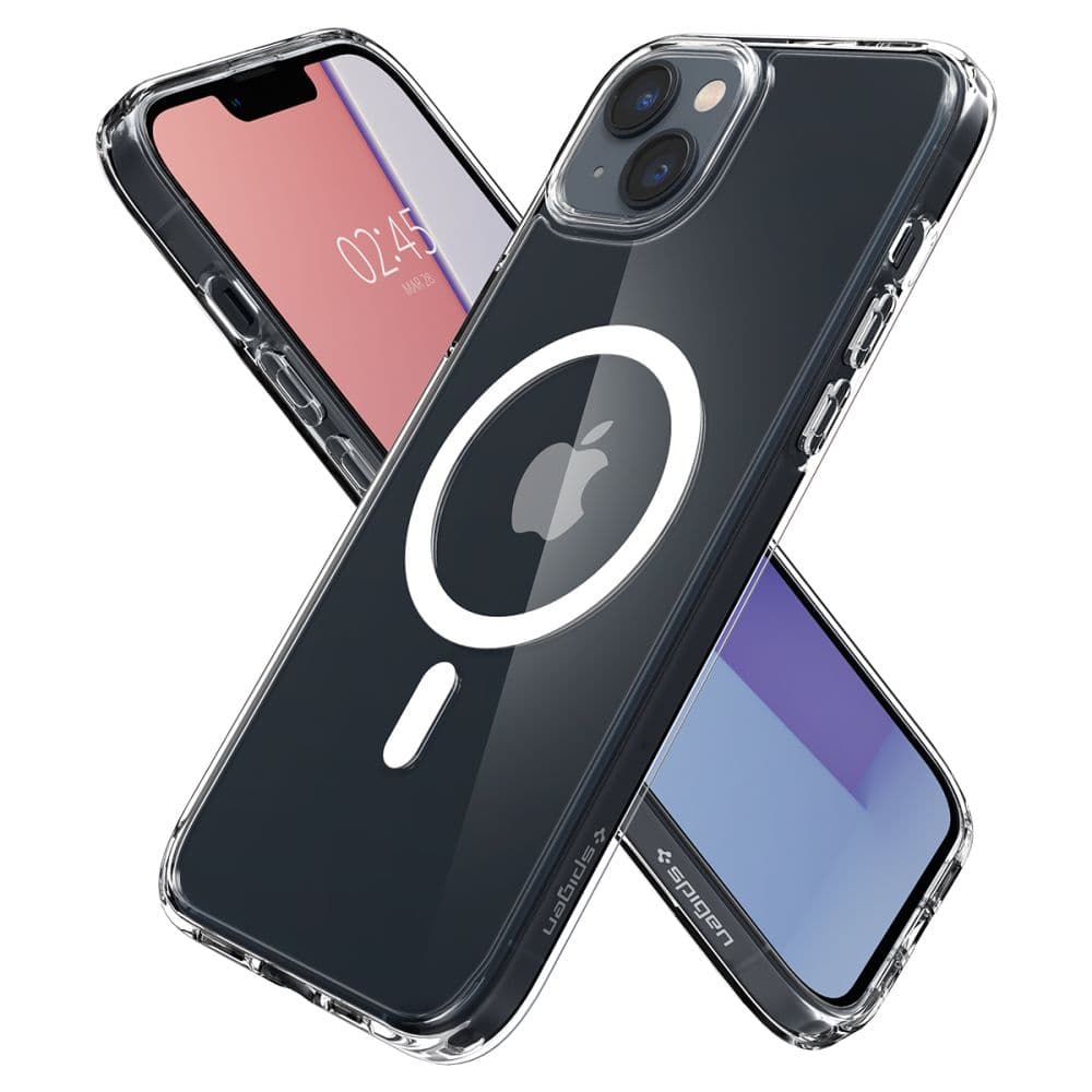 Spigen Ultra Hybrid MagSafe iPhone 14 Bílý - náhled 4
