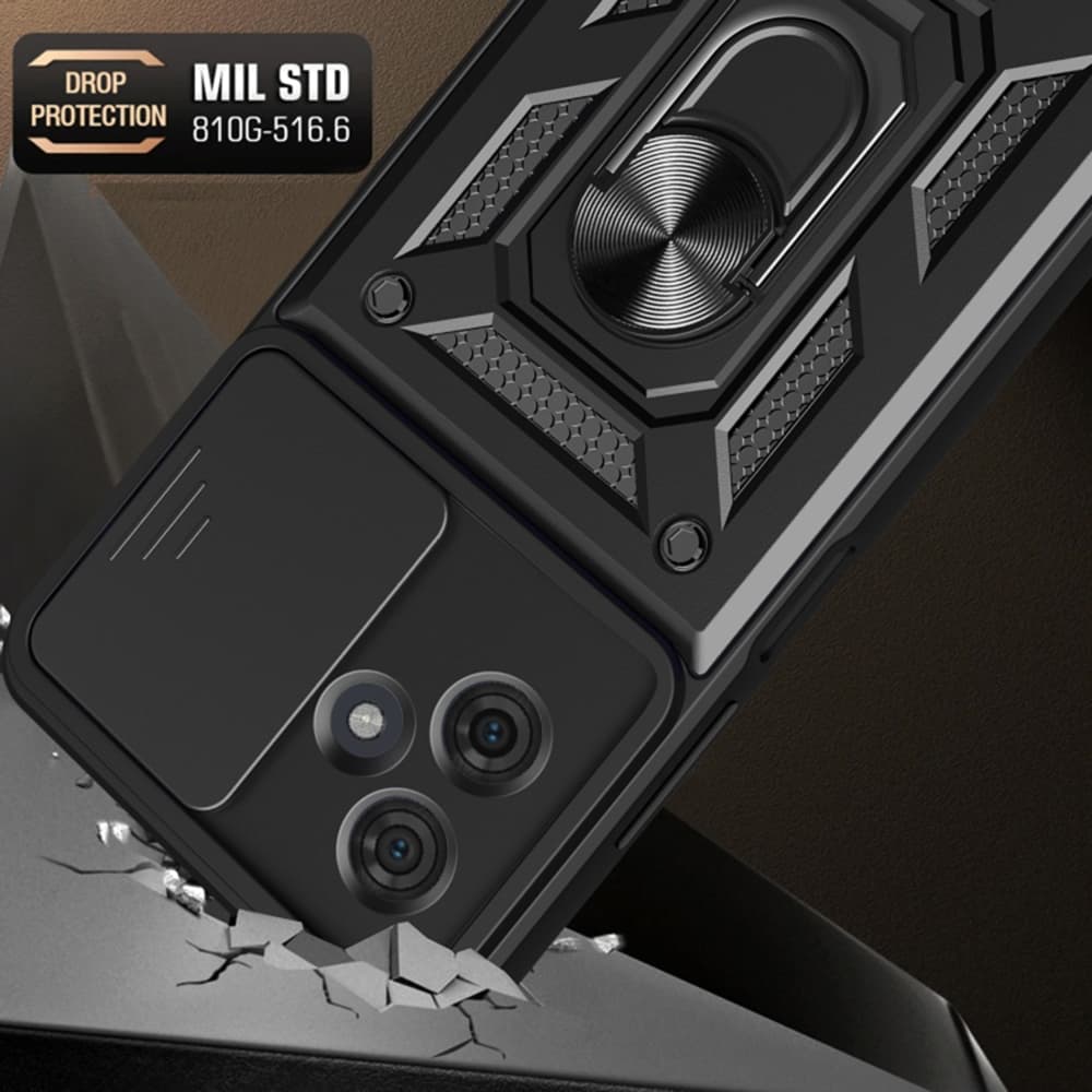 Techsuit CamShield Series Motorola Moto G54 Power Edition G64 Black - náhled 4