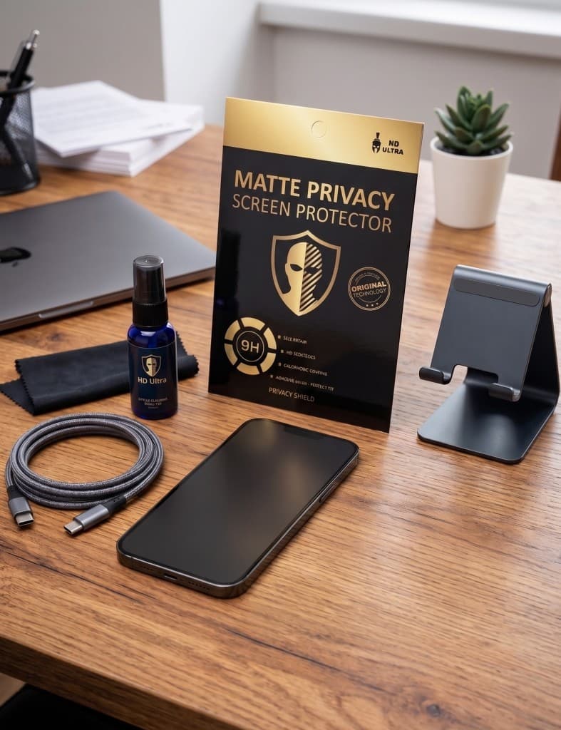 Ochranná fólie HD Ultra Matte Privacy pro Motorola Moto G05 - náhled 5