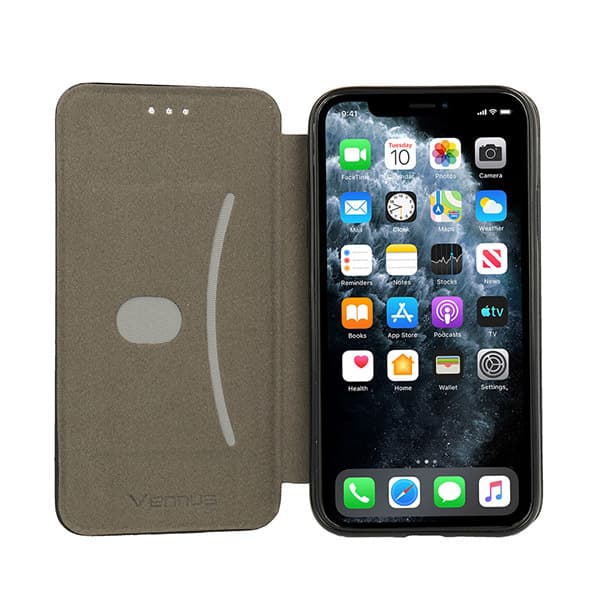 Pouzdro Vennus Elegance pro Motorola Moto G100/Edge S černé - náhled 4