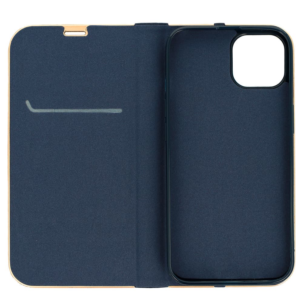 Pouzdro typu kniha s rámečkem pro Huawei P10 Lite navy - náhled 4