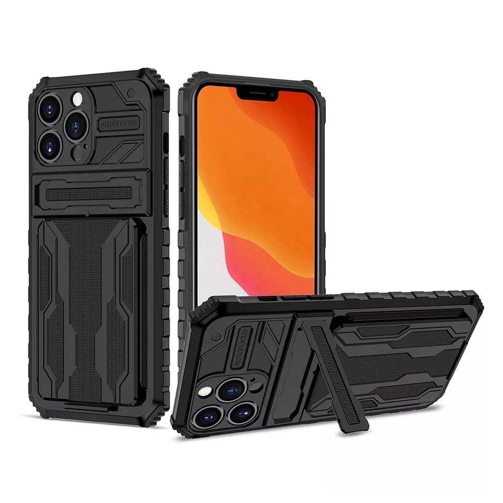 Tel Protect Combo pouzdro pro Xiaomi Redmi 10 Black - náhled 4