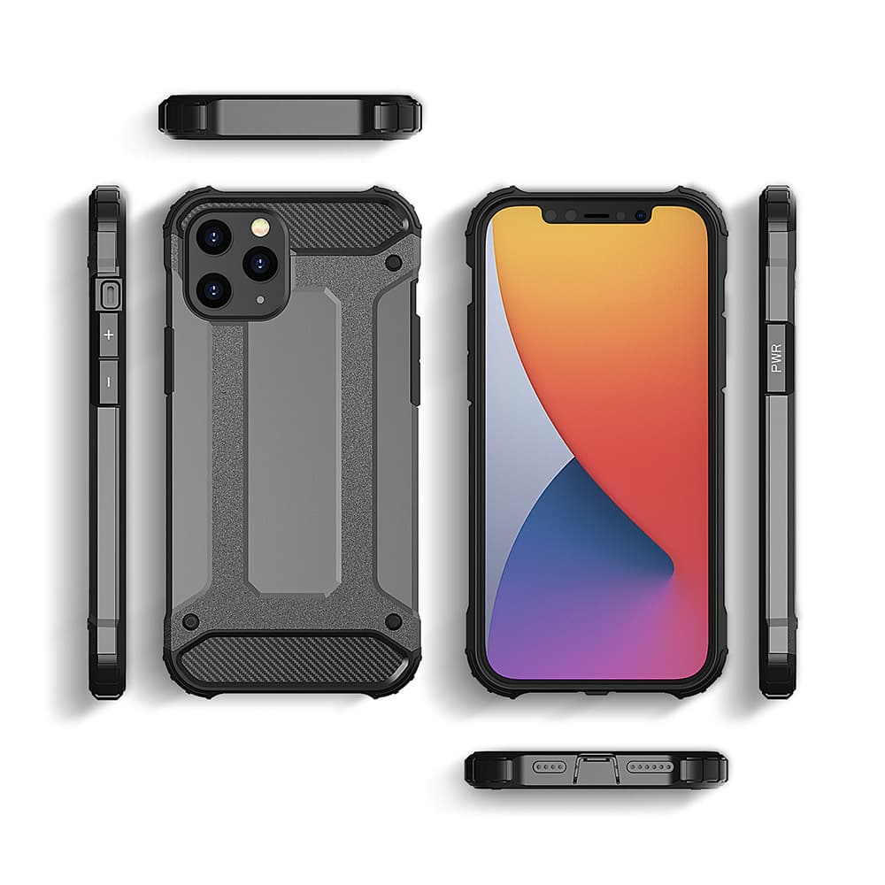 Pouzdro Armor Carbon pro Iphone 13 Black - náhled 4