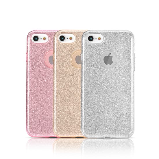 Kryt pro IPHONE 14 PLUS třpytivý růžový - náhled 4