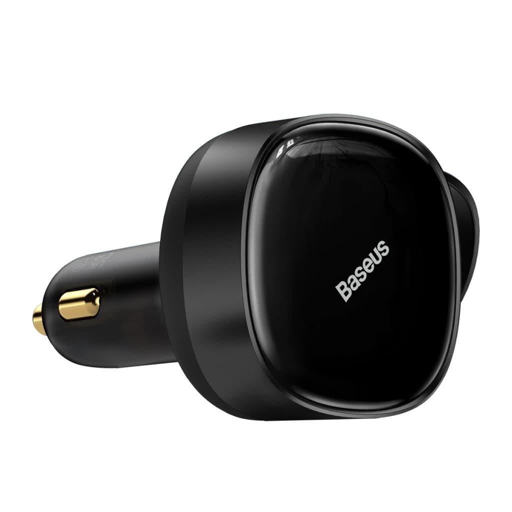 Rychlonabíječka Baseus Enjoyment (CGTX000001) 2v1 vysouvací USB-C + Lightning 30W černá - náhled 4