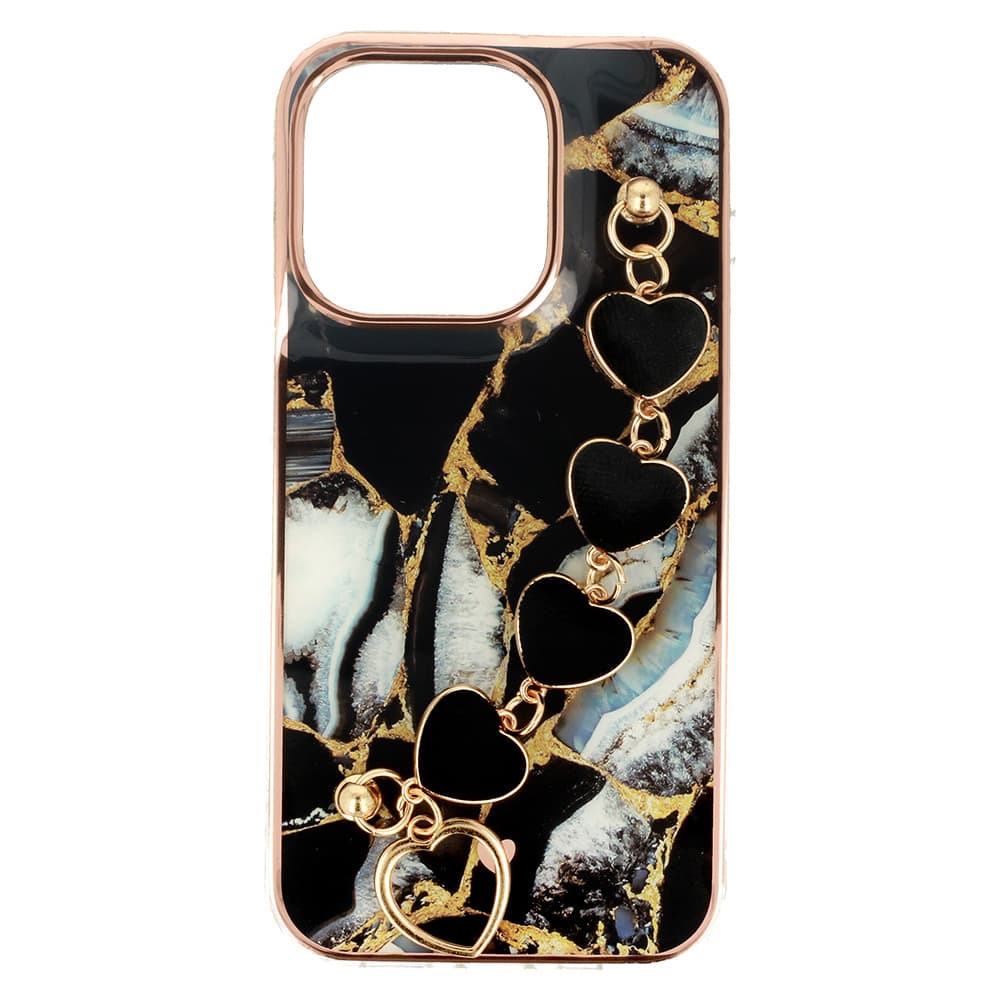 Trendové pouzdro pro Iphone 14 Plus design 1 černé - náhled 4