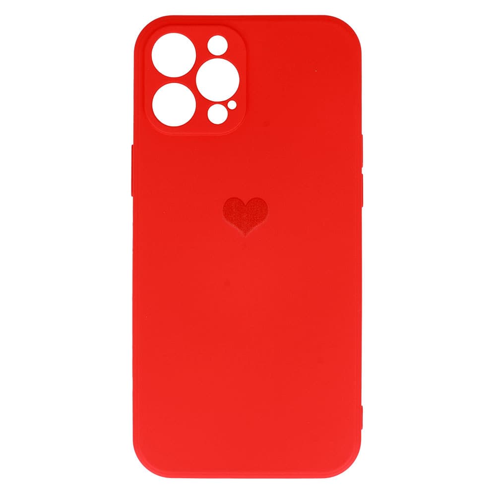 Vennus Silikonové pouzdro se srdcem pro Iphone 11 Pro design 1 červené - náhled 4