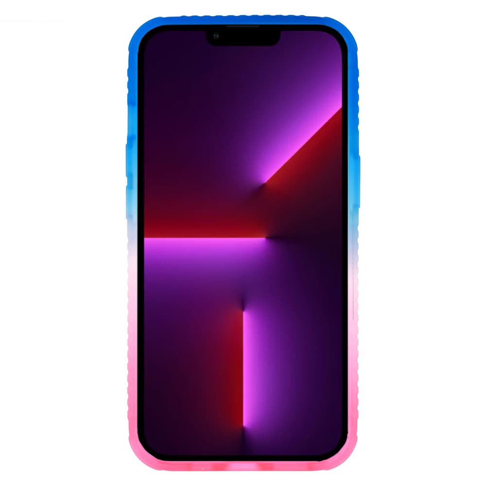 Pouzdro IDEAR W15 pro Iphone 14 Plus navy-red - náhled 4