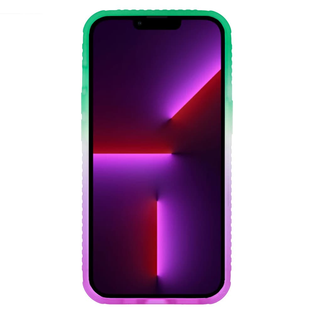 Pouzdro IDEAR W15 pro Iphone 14 Plus mint-purple - náhled 4