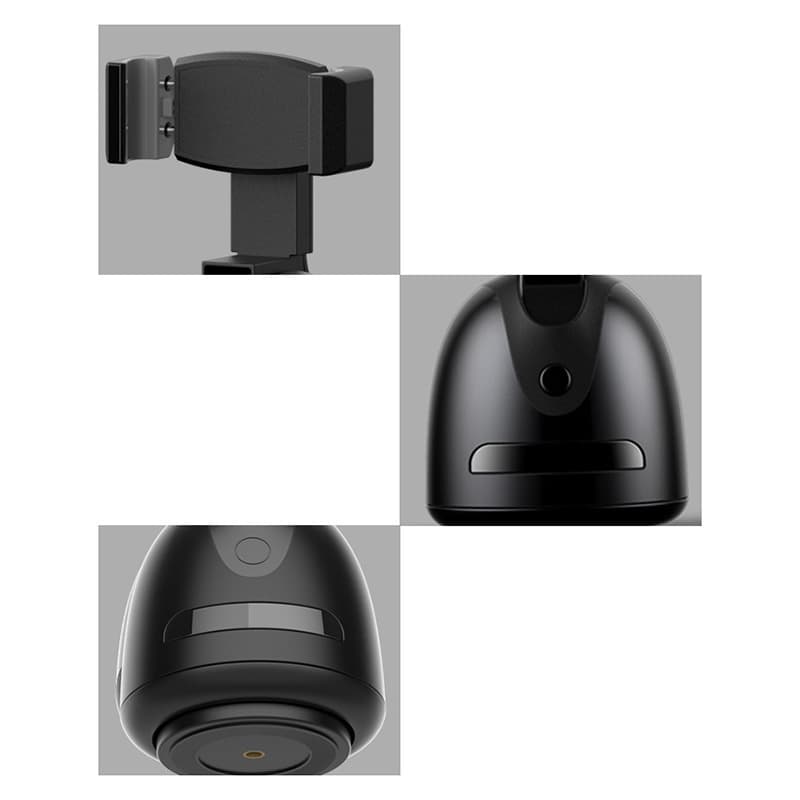 Držák telefonu P2S s 360° Face Tracking černý - náhled 4
