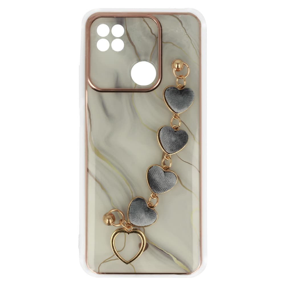Trendové pouzdro pro Xiaomi Redmi 10A design 1 bílé - náhled 4