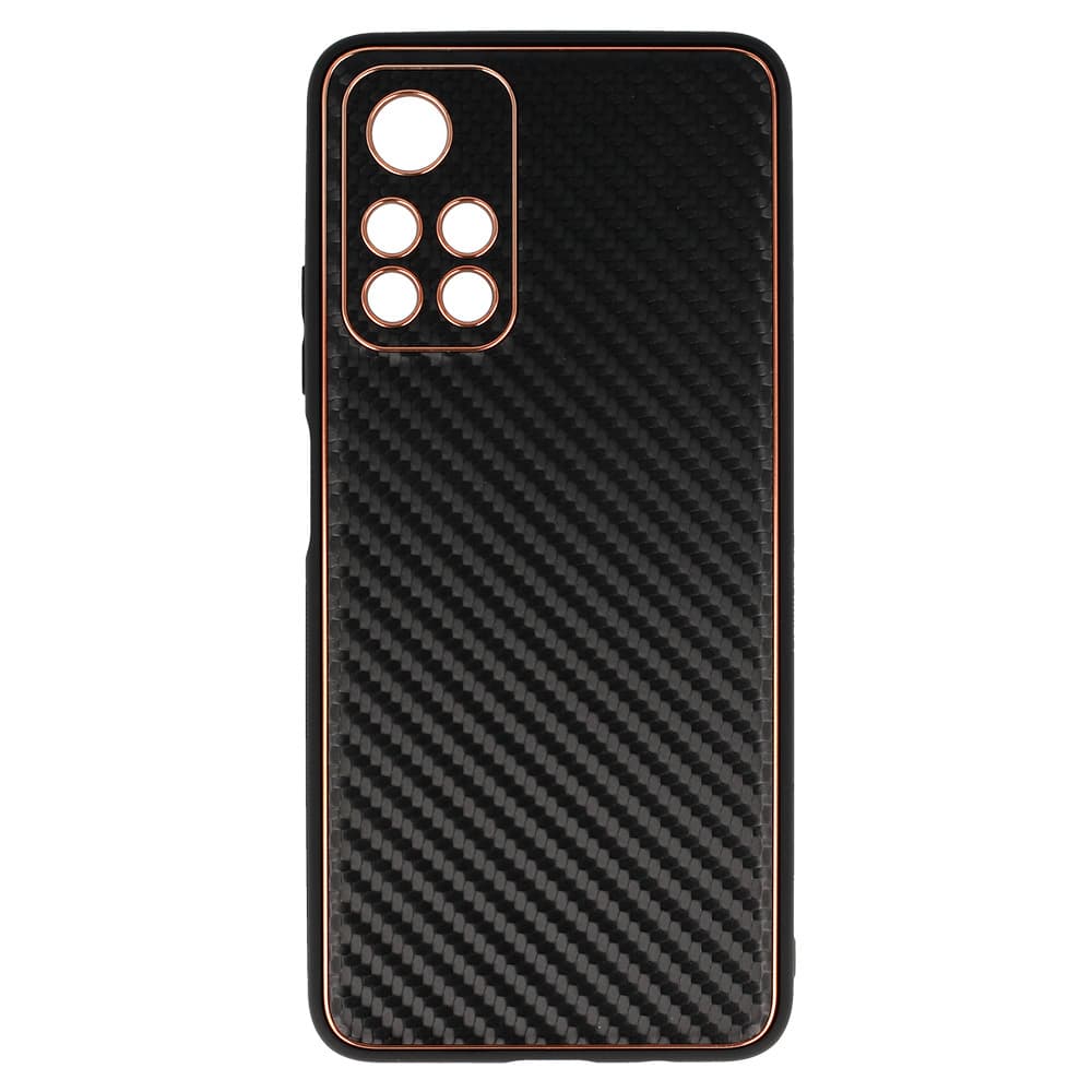 TEL PROTECT Kožené pouzdro Carbon pro Xiaomi Redmi Note 11 5G/Note 11S 5G/Poco M4 Pro 5G Black - náhled 4