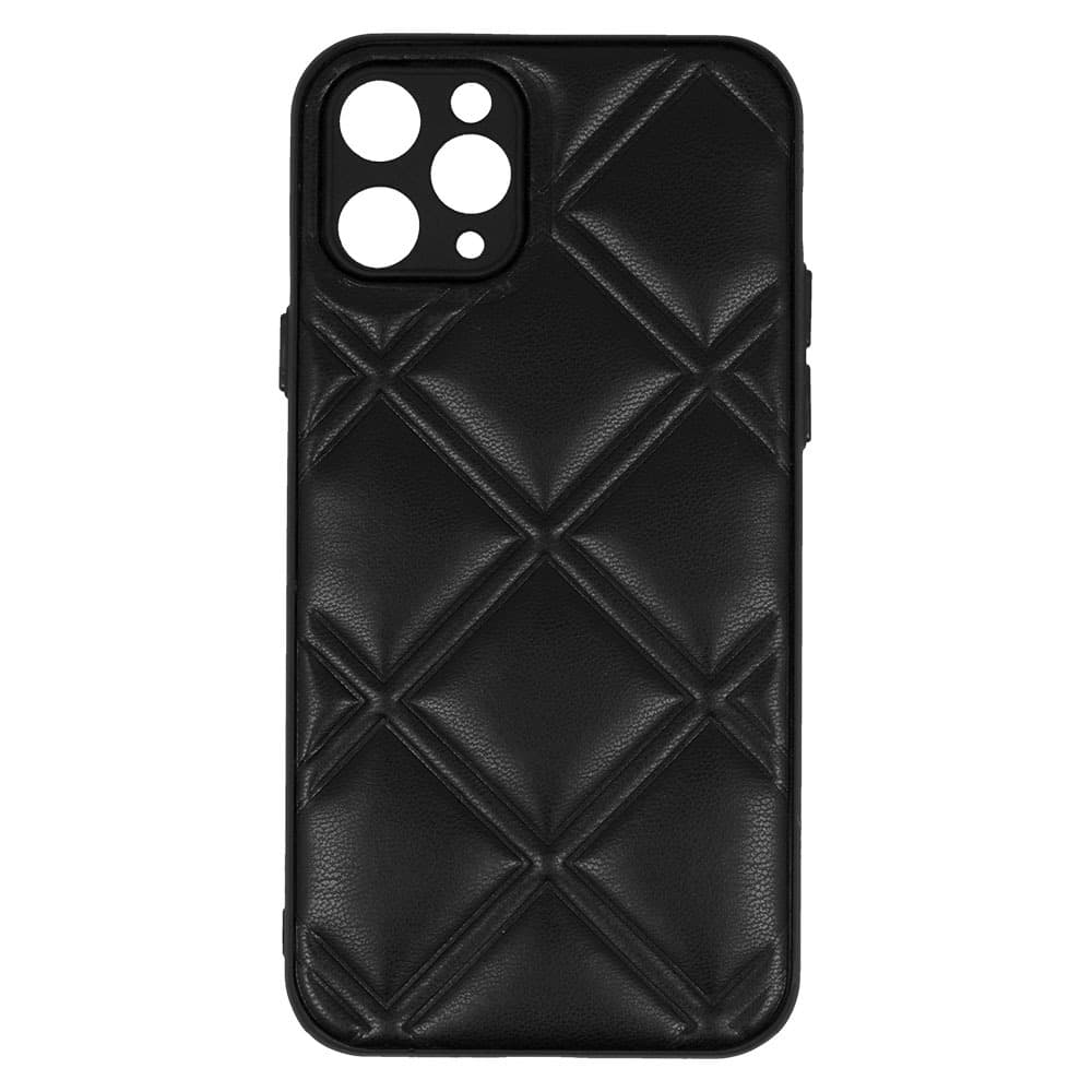 Kožené 3D pouzdro pro Iphone 11 Pro design 3 černé - náhled 4