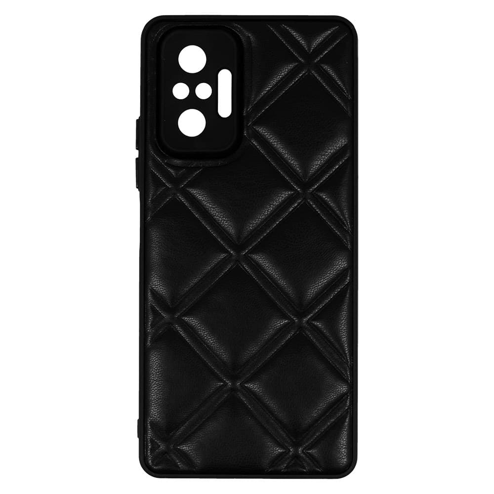 Kožené 3D pouzdro pro Xiaomi Redmi Note 10 Pro/Note 10 Pro Max design 3 černé - náhled 4