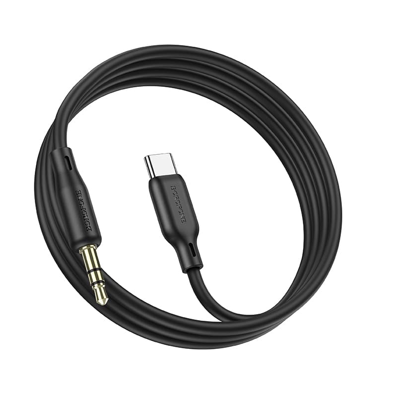 Borofone Kabel BL18 - jack 3,5 mm na typ C - 1 metr černý - náhled 4