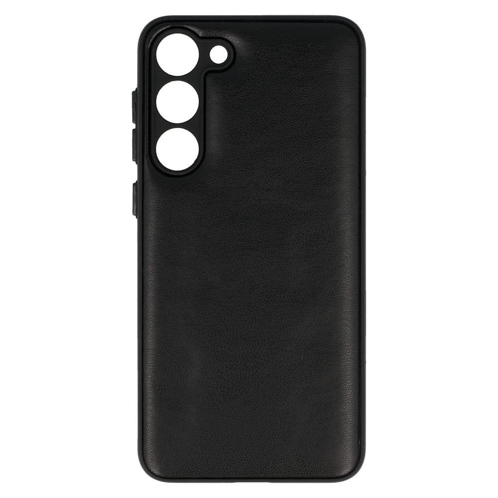Kožené 3D pouzdro pro Samsung Galaxy S23 Plus design 1 černé - náhled 4